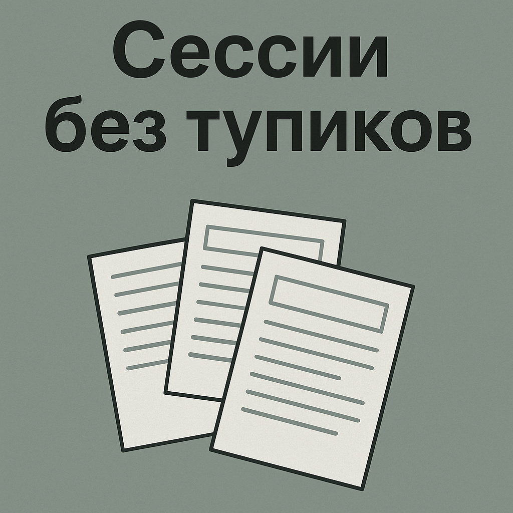 Терапевтические сессии без тупиков