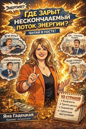 Искусство находить энергию: как справиться с внутренними страхами