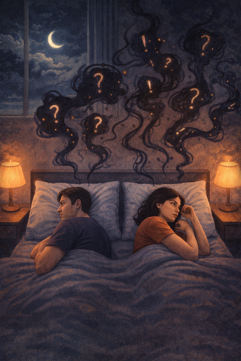 Тревожные мысли вечером: почему они становятся навязчивыми