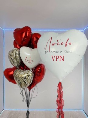 Создайте романтическое настроение с нашим набором воздушных шаров