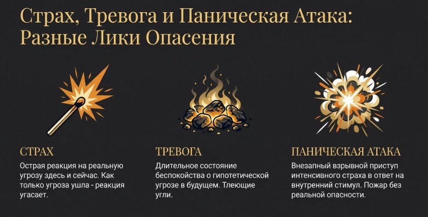 Страх, Тревога и Панические Атаки