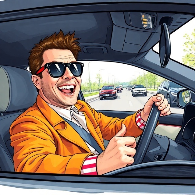 Истероиды на дороге: Как за рулем создают виртуальное шоу