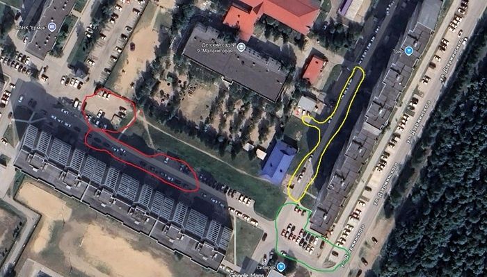 Парковочные проблемы вызывают транспортный хаос у детского сада