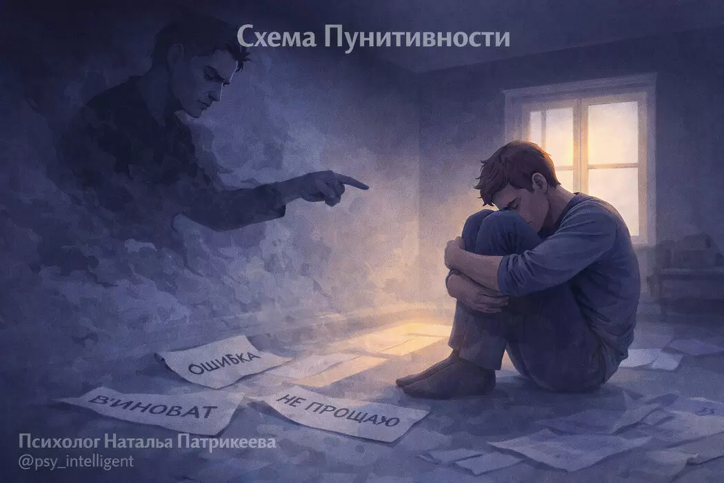 Схема Пунитивности: Как жесткость к себе и другим может разрушить жизнь